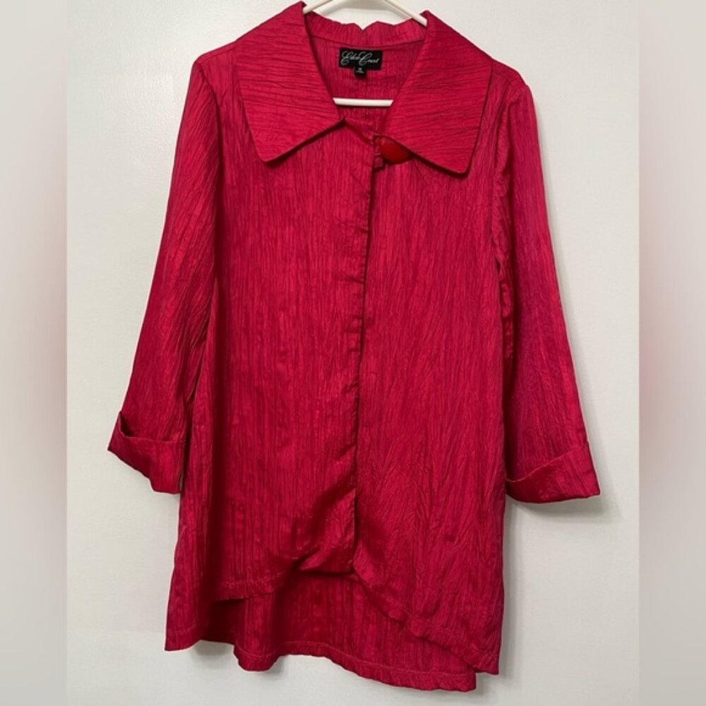 Eden Court Crinkle Topper Jacket